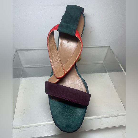 Hermes Suede heels sz 41 ( 9.5 ) made in italy - Picture 10 of 16